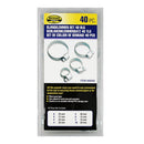 SET DE 40 ABRAÇADEIRAS VARIAS