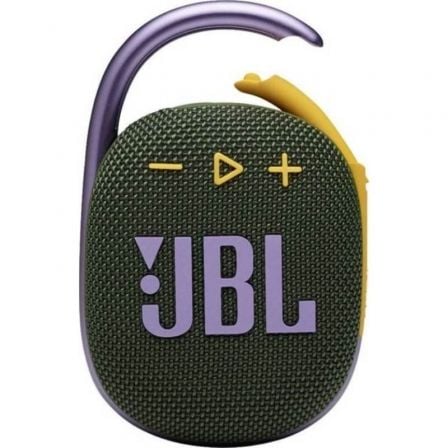 COLUNA PORTÁTIL JBL CLIP 4 BT IPX7 VERDEROSA