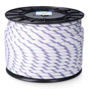 ADRIÇA ENTRANÇADA DE POLIÉSTER BRANCO DISTINTA DE 10 MM X 150 M