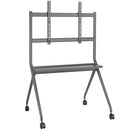 SUPORTE DE CHÃO COM RODAS AISENS FT86FE-143 PARA TV 50"-86" ATÉ 1
