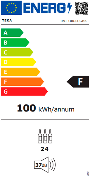 GARRAFEIRA 24 GARRAFAS ENCASTRAR TEKA RVI10024
