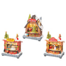 CENA DE NATAL COM LED 18,50 X 9,50 X 14,30 CM