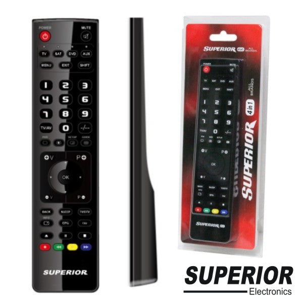 TELECOMANDO PROGRAMÁVEL 4:1 SLIM SUPERIOR