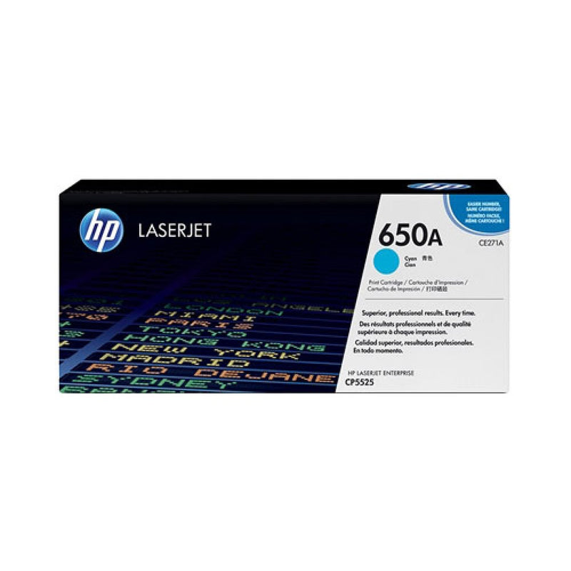 HP TONER LASERJET CIANO 650A