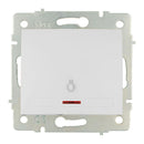 BOTÃO LUZ LUMINOSO 10A 250V SÉRIE EUROPA SOLERA ERP04ILQC