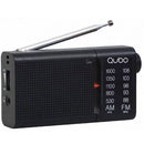 RADIO PORTÁTIL QUBO RS-2 NEGRO