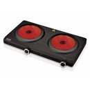 PLACA HAEGER DOUBLEVITRO ( 2500 W - PRETO  - DUAS PLACAS VITROCER
