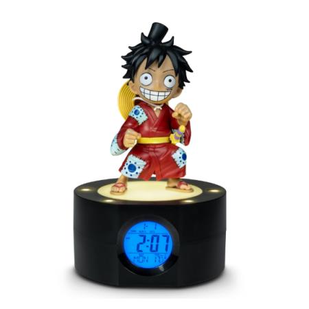 TEKNOFUN - DESPERTADOR ALARME LUFFY COM LUZ 811638