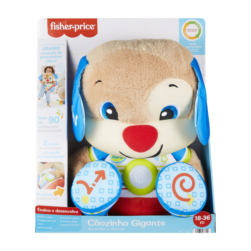 FISHER-PRICE - CÃOZINHO DE PELUCHE HJF32