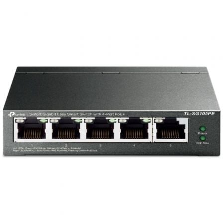 TP-Link TL-SG105PE switch de rede Gerido L2 Gigabit Ethernet (10/