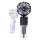 MINI VENTILADOR SPRAY, RECARREGÁVEL ABS, TRÊS VELOCIDADES, CORES
