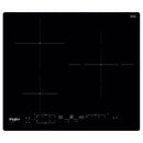 Whirlpool WS B4760 NE Preto Embutido 59 cm Placa com zona de indu