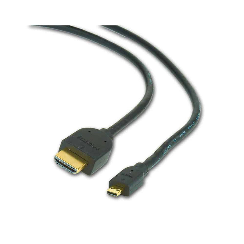 CABO HDMI PREMIUM MICRO-MALE ->MALE - 4,5MT