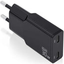 CARREGADOR AISENS ASCH-30W2P049-BK 2XUSB TIPO-C 30W