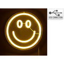 LUZ LED NEON DECORATIVA CARINHA - ESPELHO, 20 X 20 CM