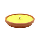 VELA DE CITRONELA EM TERRACOTA Ø14CM MAGIC LIGHTS