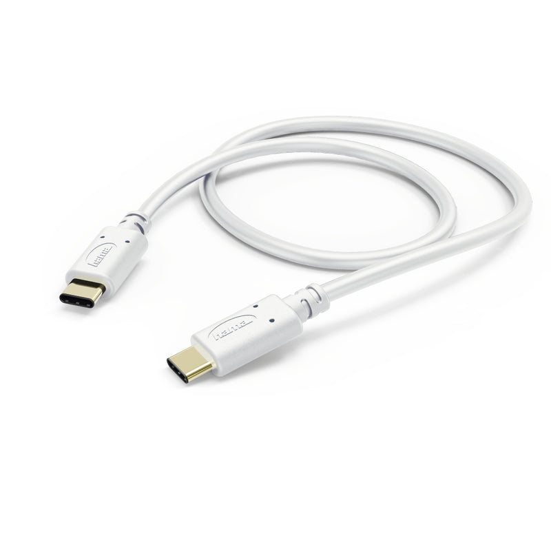 CABO HAMA USB-C - USB-C CHARGINGDATA CABLE, 0.2 M, BRANCO