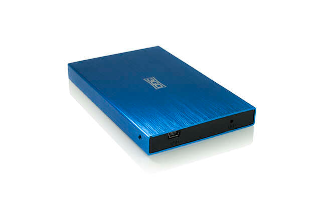 CAJA EXTERNA PARA DISCO DURO DE 2.5" 3GO HDD25BL13 USB 2.0