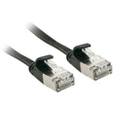 Lindy 47485 cabo de rede Preto 10 m Cat6a U/FTP (STP)