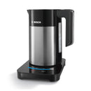 Bosch TWK7203 chaleira elétrica 1,7 l 1850 W Preto, Aço inoxidáve