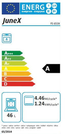 JUNEX FOGAO 50X50CM 4GAS BUT ESTUFA PRETO