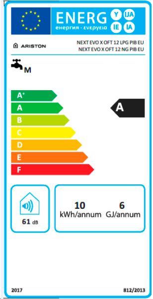 ARISTON ESQUENTADOR VENTILADO 12LTS NAT