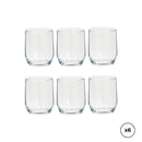 SET 6 COPO DE VIDRO DE ÁGUA COLEÇÃO PAOL 31,5CL