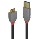 Lindy 36768 cabo USB USB 3.2 Gen 1 (3.1 Gen 1) 3 m USB A Micro-US