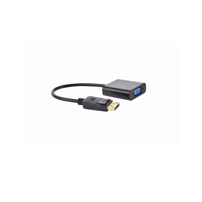 ADAPTADOR DISPLAYPORT PARA VGA PRETO