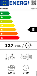MÁQUINA DE SECAR ROUPA MEIRELES MS801W 8KG