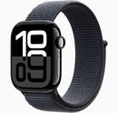APPLE WATCH SERIES 10 46MM JET BLACK ALUMINIUM CASE WITH BLACK SP