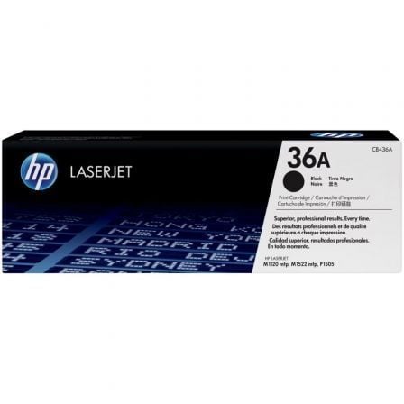 HP Toner LaserJet Original 36A Preto