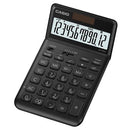 CALCULADORA CASIO SECRETAR-JW200SCBK( PRETO  - VISOR DE 12 DÍGITO