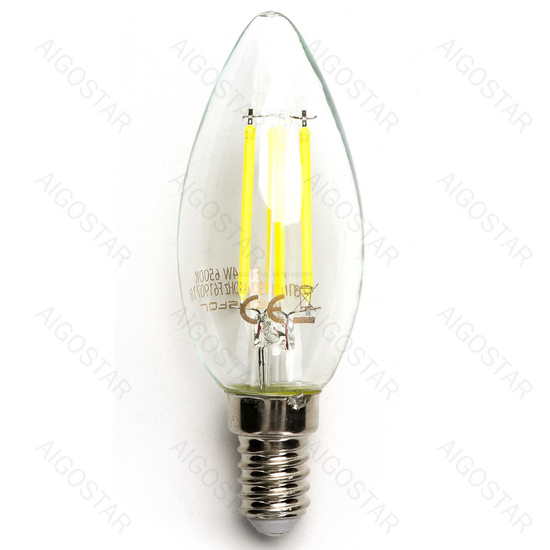 LED E14 C35 4W. LUZ FRIA