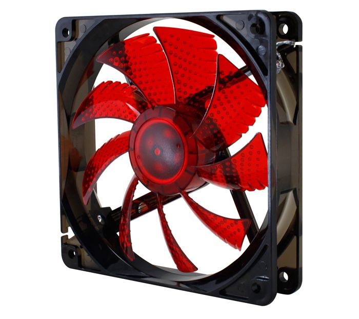 COOLER NOX COOLFAN 120MM LED RED - NXCFAN120R