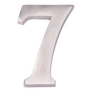 NUMERO 7 NIQUEL MATE 10CM FIXAÇÃO INVISIVEL EDM