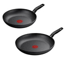 LOTE SARTENES TEFAL DARK ESSENTIAL 24 Y 28 CMS