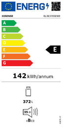 FRIGORIFICO SEM CONGELADOR HISENSE RL3K370SEWE