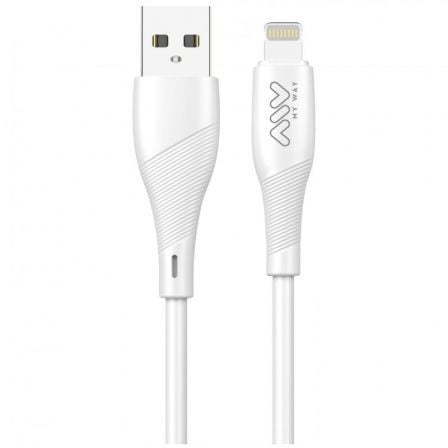 CABLE USB 2.0 LIGHTNING MYWAY MWUSC0021 USB MACHO - LIGHTNING MAC