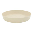 PRATO DE INJEÇÃO PARA VASO COR ECRU Ø17CM