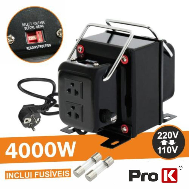 CONVERSOR 110V-220V  220V-110V 4000W PROK