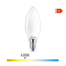LÂMPADA VELA LED E14 4,3 W 470LM 4000K LUZ DIA PHILIPS