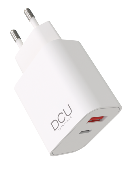 CARGADOR DCU 1XUSB C 1XUSB A DE 18W