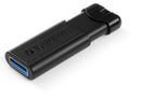 PEN VERBATIM 128GB USB 3.2 PINSTRIPE BLACK