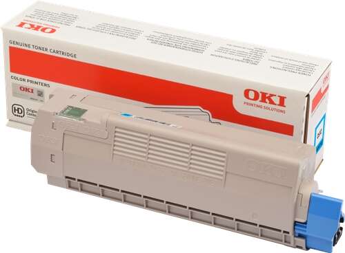 TONER OKI C612 CYAN 6K - 46507507