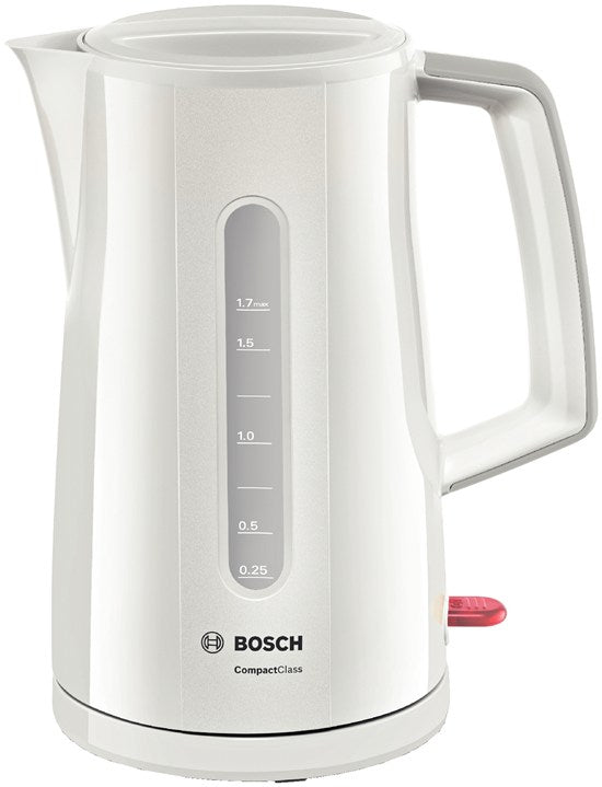 Bosch TWK3A011 chaleira elétrica 1,7 l 2400 W Cinzento