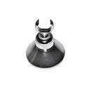 SUPORTE PARA CHUVEIRO TIPO FORQUILHA CROMADO (EMBALADO) EDM