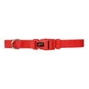 COLEIRA BASIC VERMELHA 15 MM X 33-40 CM