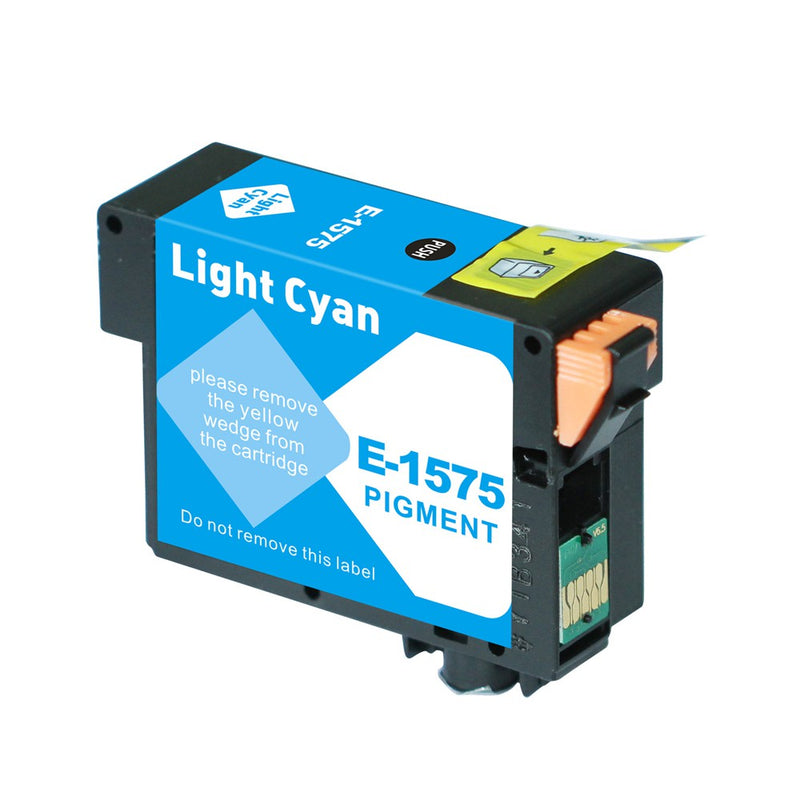 EPSON T1575 CYAN LIGHT CARTUCHO DE TINTA PIGMENTADA GENERICO - RE