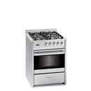 FOGÃO MEIRELES M610XNAT ST( AÇO INOXIDÁVEL  - 4 G  - GÁS  )